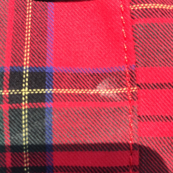 Chaps Plaid Purse, bag, fall, winter - Picture 4 of 4